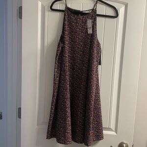 Multicolor mid thigh dress